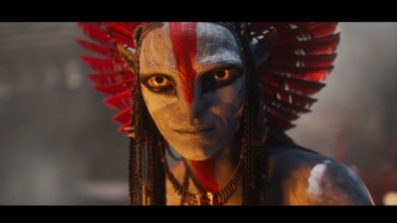 Jullovsprogram 2025 Bakgrundsbilden visar en tecknad person från filmen Avatar: fire and ash