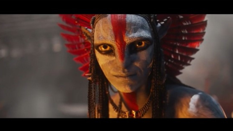 Jullovsprogram 2025 Bakgrundsbilden visar en tecknad person från filmen Avatar: fire and ash