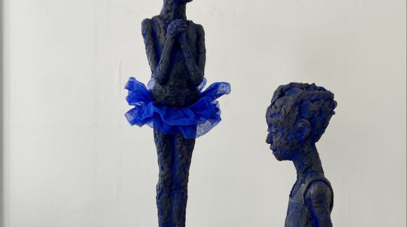 Skulpturer av konstnären Yvonne Nimar